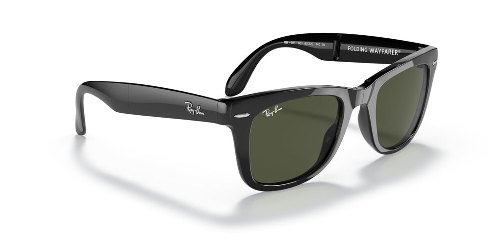 Ray-Ban RB4105 Folding Wayfarer Square Sunglasses