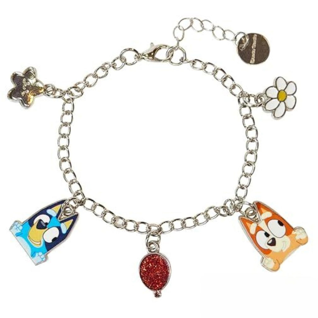 LUV HER 7" Minecraft Bracelet with 4 Metal Charms - Minecraft -Ages 3+