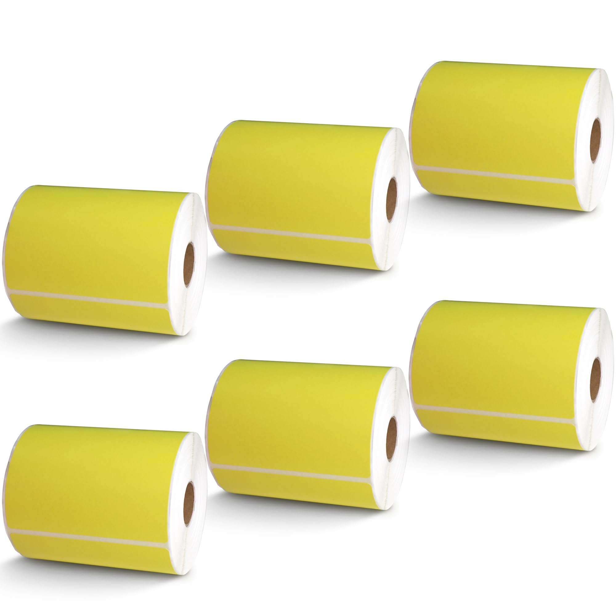 BETCKEY - 1" x 0.5" Small Labels Compatible with Zebra & Rollo Label Printer, Premium Adhesive & Perforated[Light Blue, 6 Rolls, 14580 Labels]