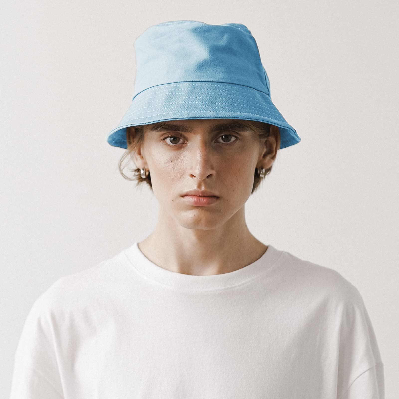 Rosoz 1 & 2 Pack Bucket Hat for Women Men Summer Travel Beach Sun Hat Outdoor Cap Unisex Bucket Hats