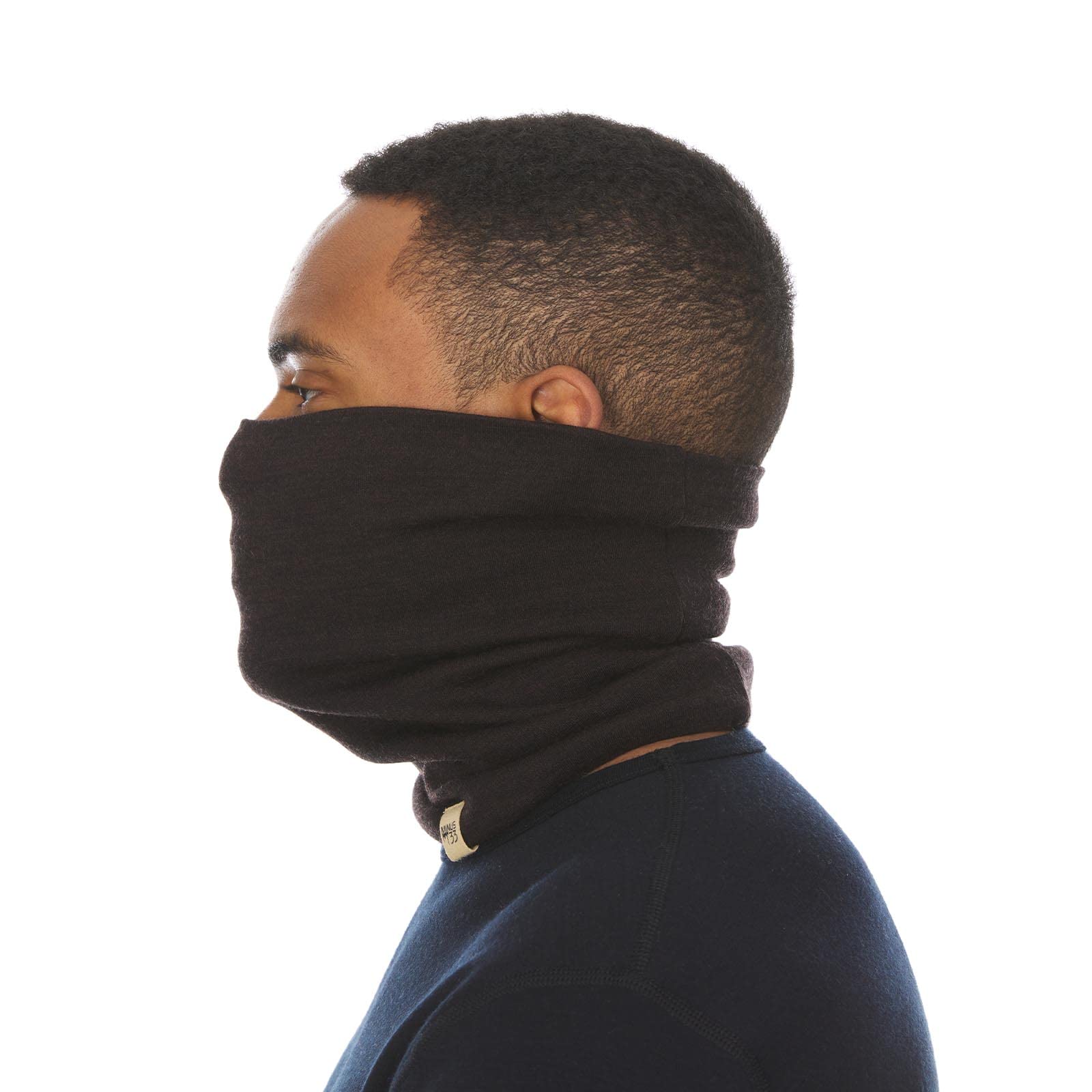 100% Merino Wool - Midweight Neck Gaiter - Skiing Neck Warmer - Winter Face Mask - Multipurpose Headwear