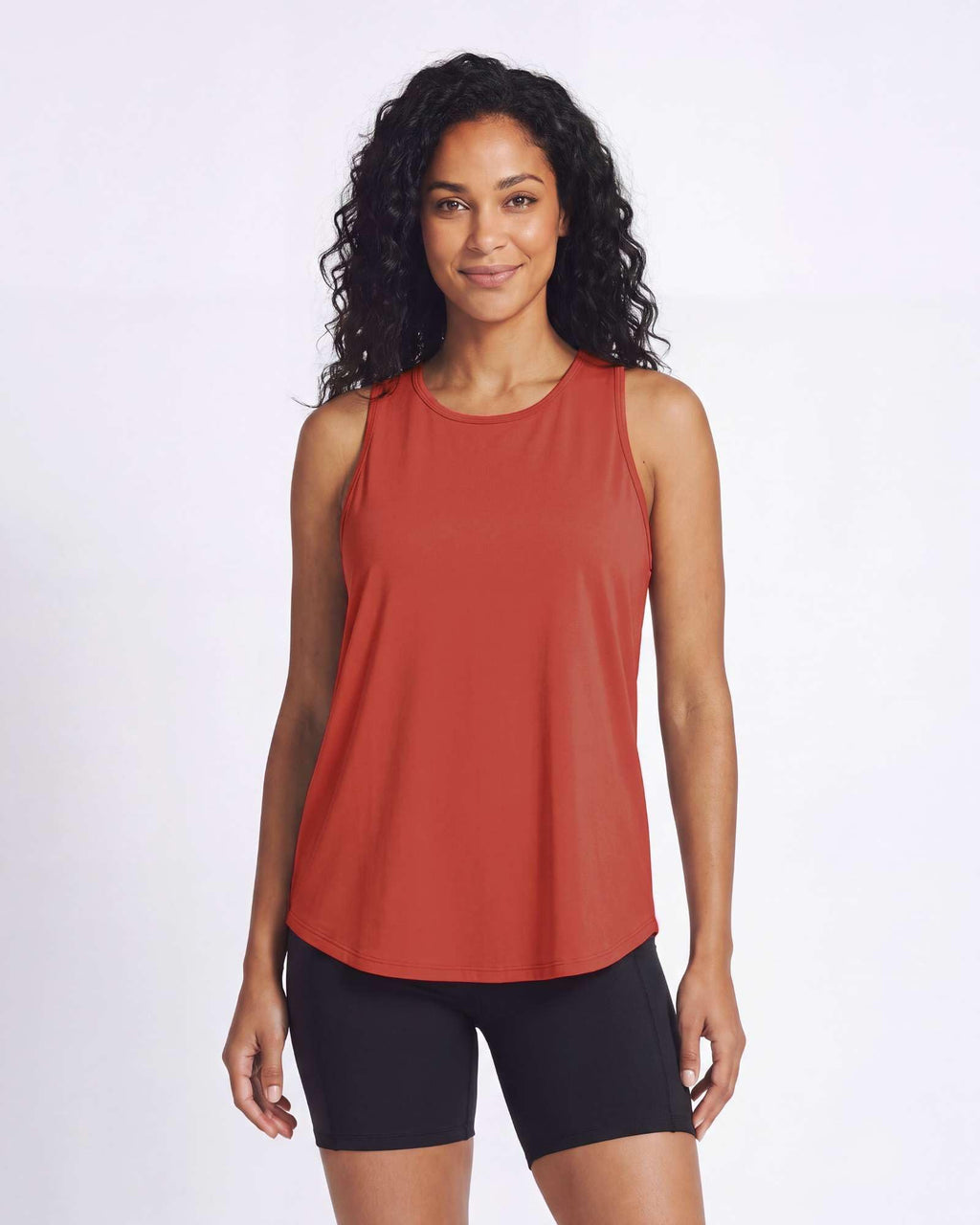 Real Essentials 5 Pack: Women's Racerback Athletic Tank Top Mesh Back Dry-Fit Sleeveless Shirt for Workout Running Gym (Plus)