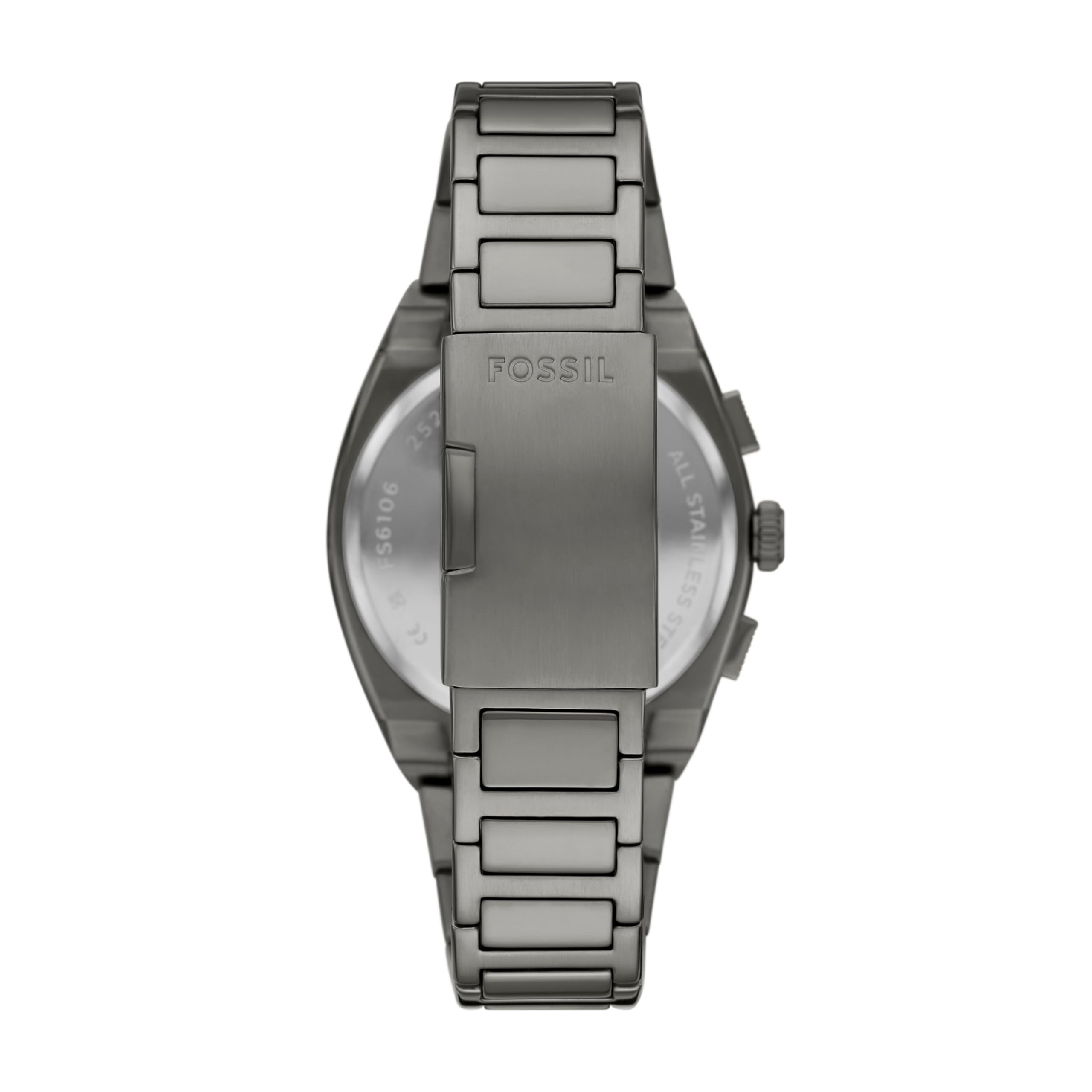 Fossil Men's Everett Quartz Stainless Steel Watch, Three-Hand Watch for Men