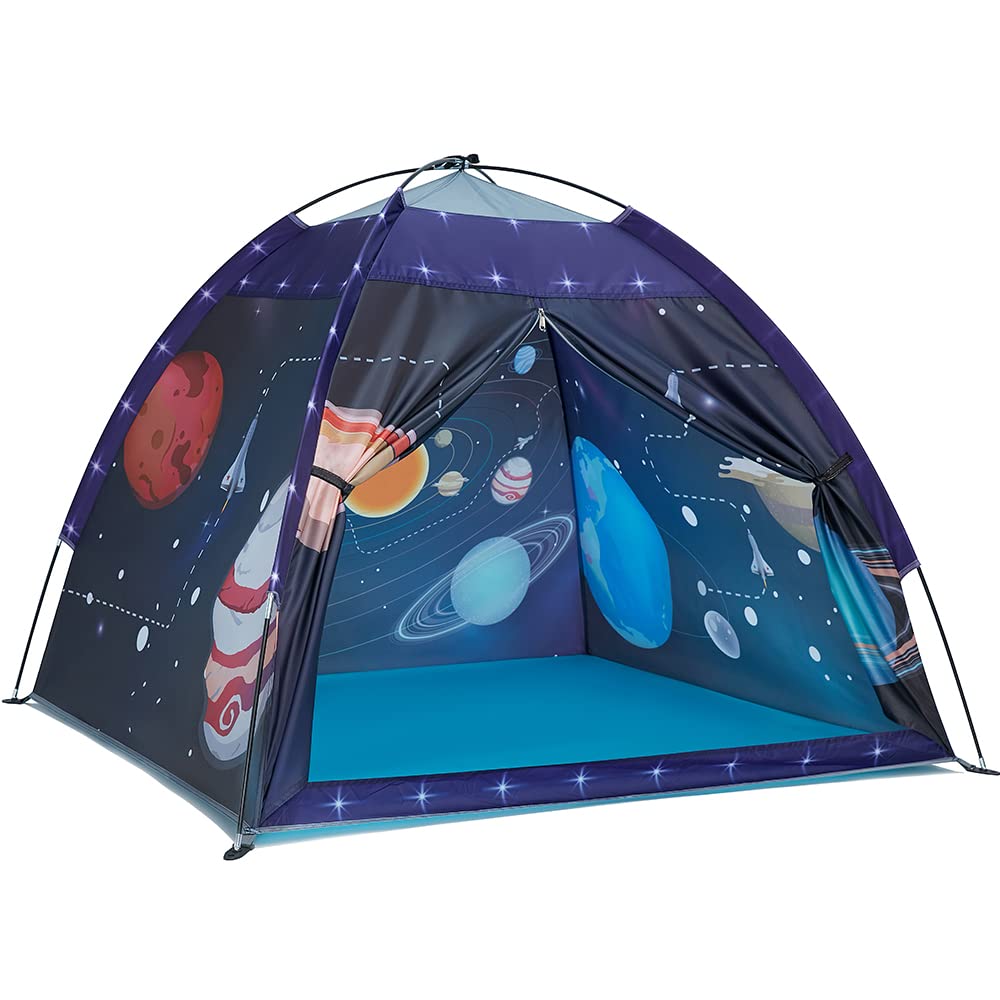 Mnagant Kids' Alpaca Tent - Fun Pop-Up Playhouse for Boys and Girls - Easy Setup, Indoor/Outdoor Adventure Tent - 47" x 47" x 43"