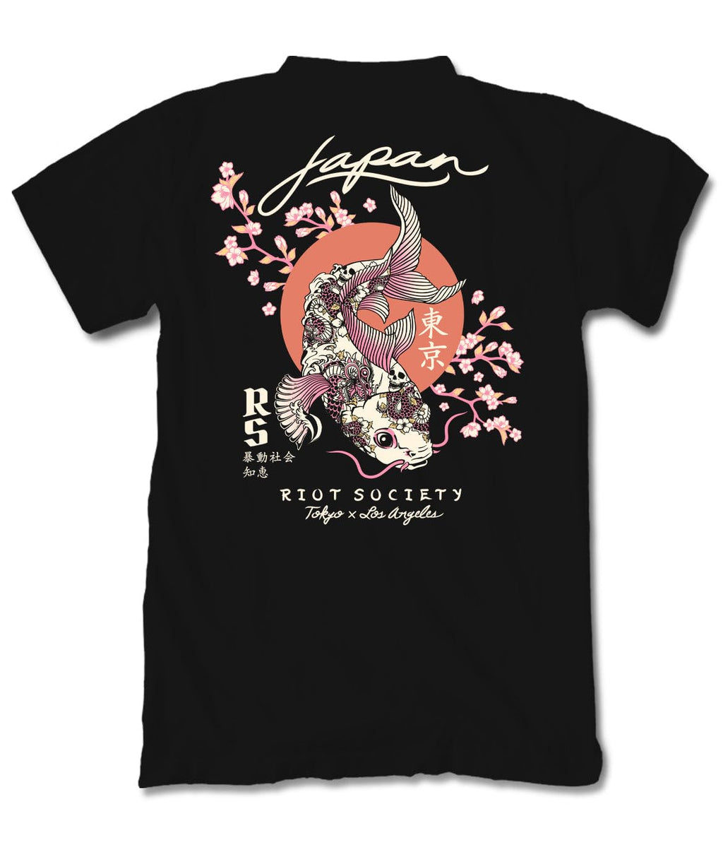 Riot Society Men's Short Sleeve Graphic and Embroidered Fashion T-Shirt