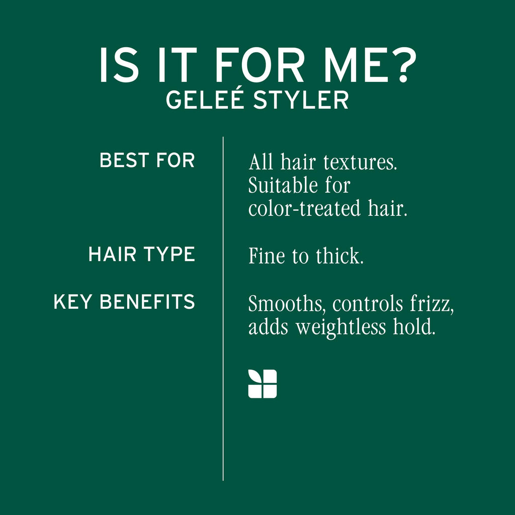 Biolage Styling Gelée - Medium Hold, Adds Shine & Controls Frizz, Gel Styler, For All Hair Types, Vegan & Cruelty-Free