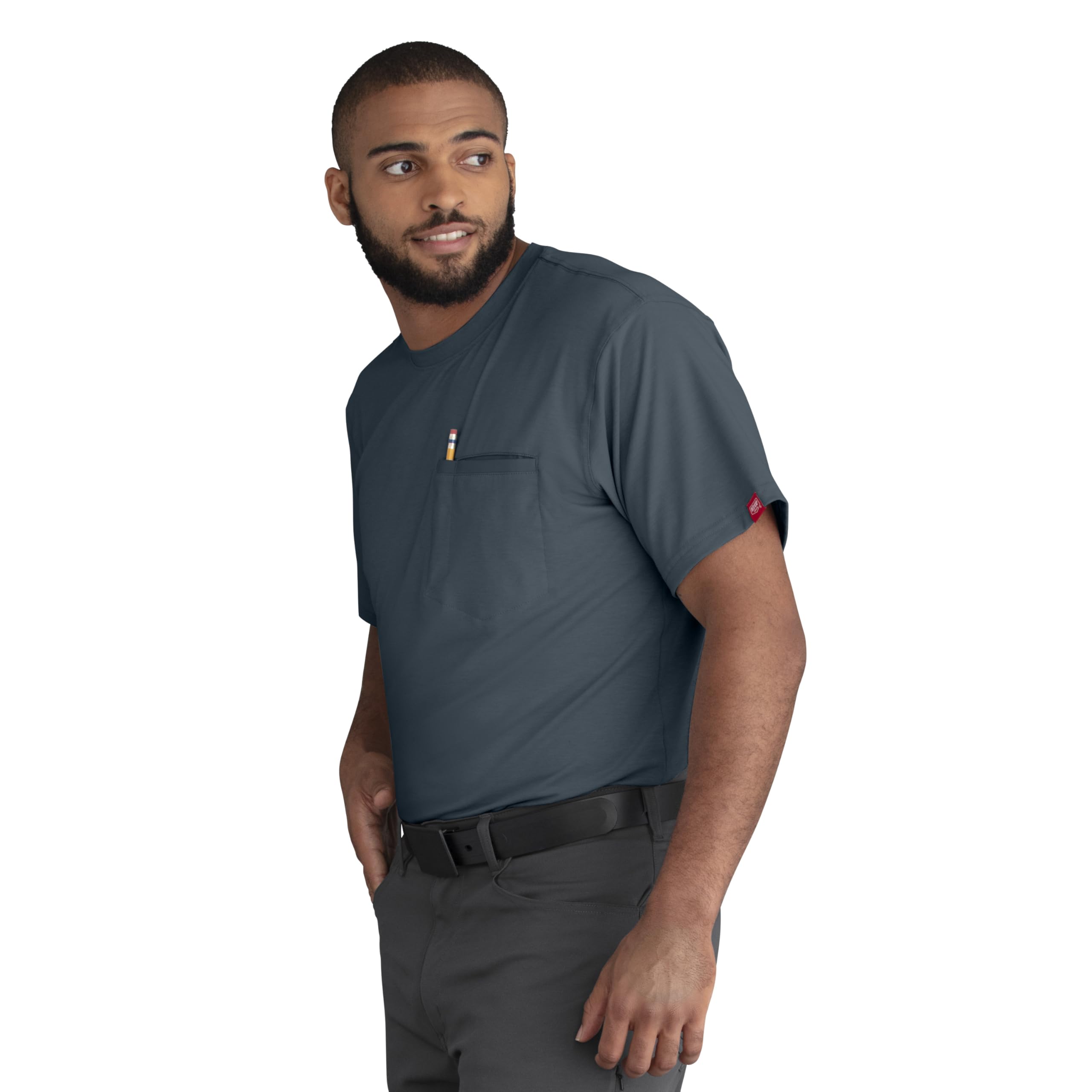Red Kap Men's Cooling Short Sleeve Pocket Tee