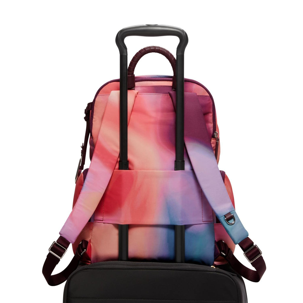 TUMI - Voyageur Celina Backpack - Women's Work and Travel Bag - 16.0" X 10.6" X 6.5" - Holds Up to 16" Laptop - Black & Gold Hardware