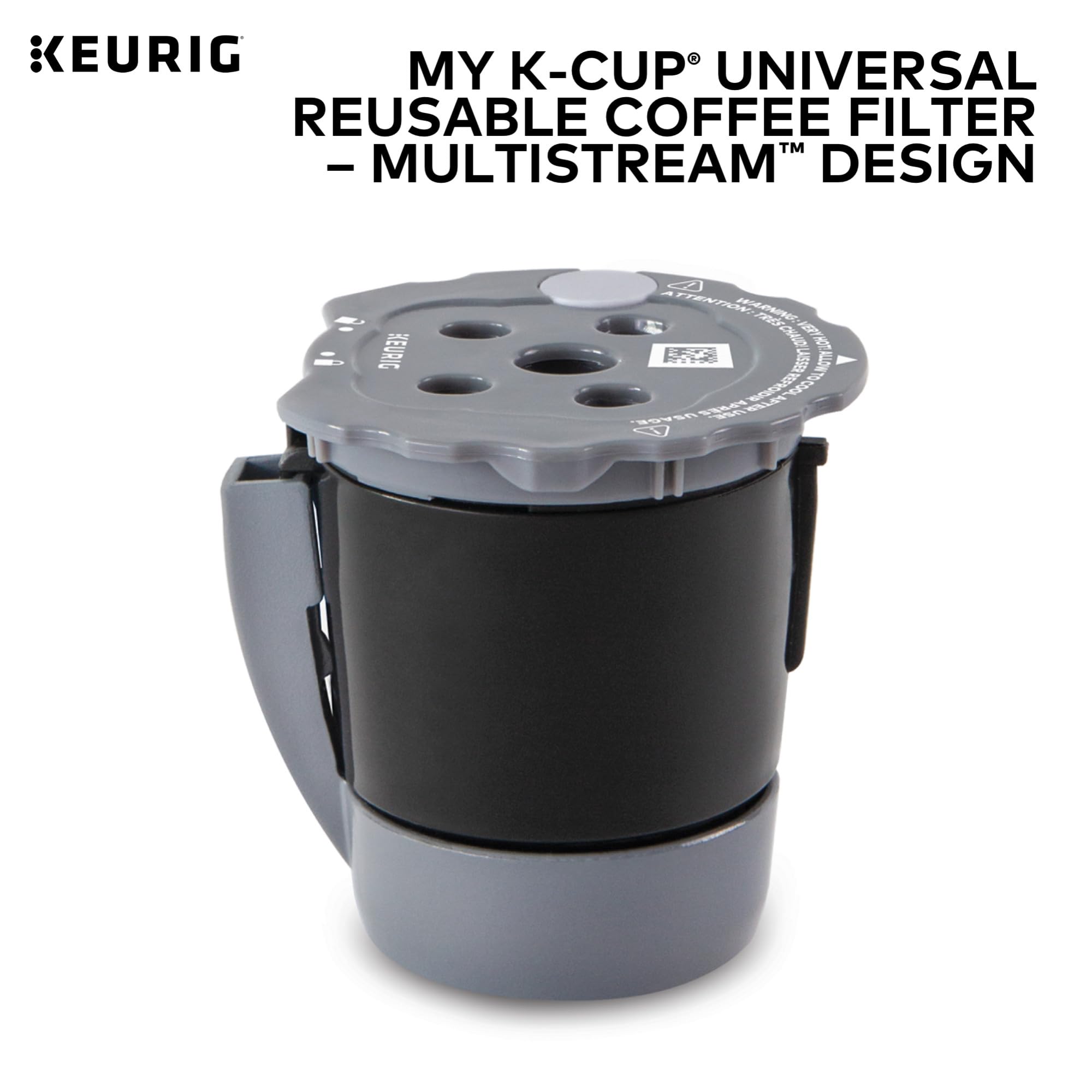 Keurig My K-Cup Reusable Filter MultiStream Technology - Gray (Packaging May Vary)