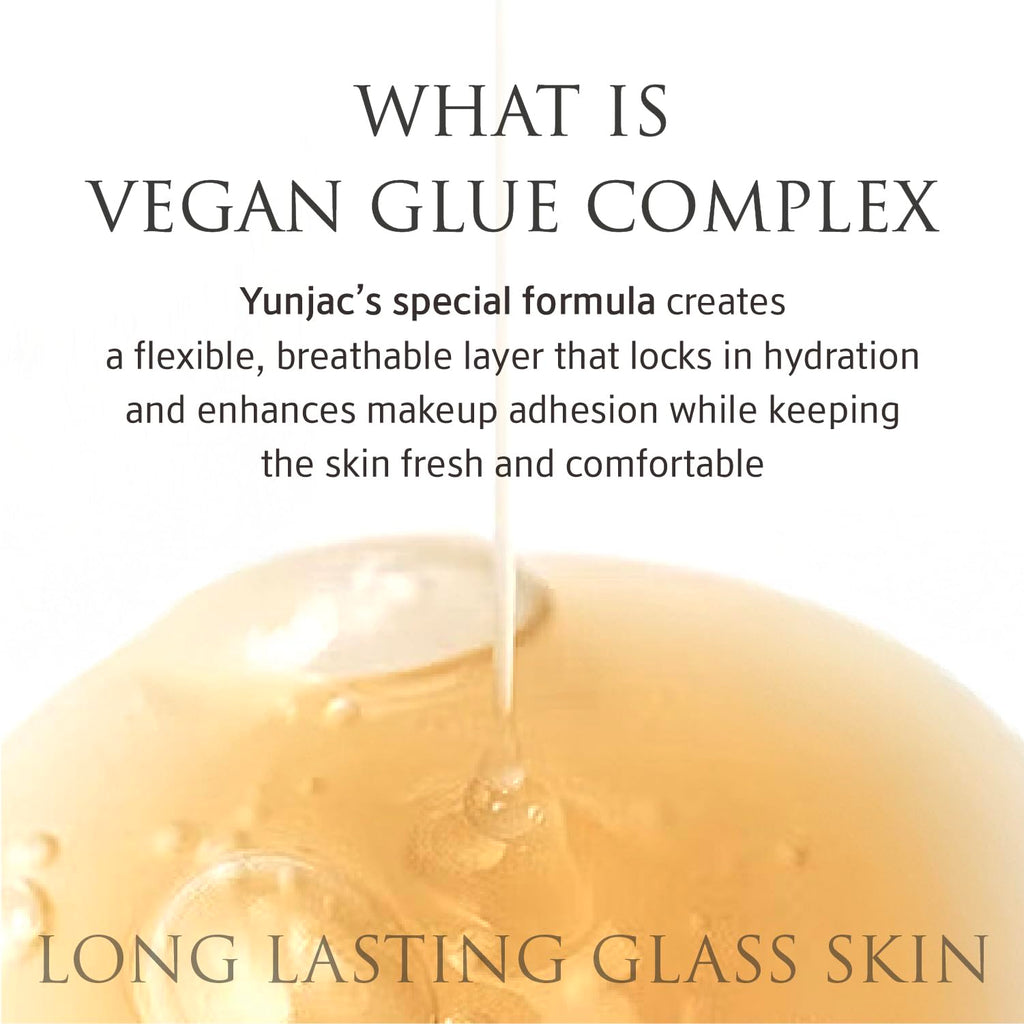 YUNJAC YUNJAC Base Prep (0.85 fl oz) - Grip Primer, Skin Perfecting Makeup Base for Korean Skin Prep. Silicone-Free, Serum Texture for Glowing, Flawless, and Long-Lasting Makeup