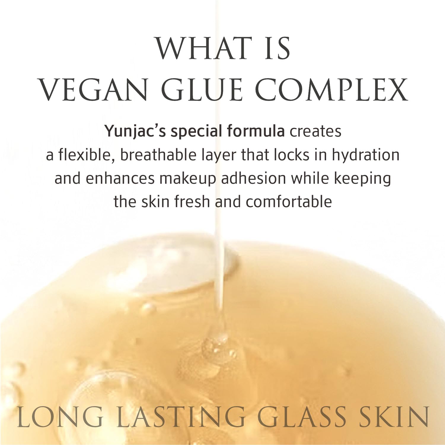YUNJAC YUNJAC Base Prep (0.85 fl oz) - Grip Primer, Skin Perfecting Makeup Base for Korean Skin Prep. Silicone-Free, Serum Texture for Glowing, Flawless, and Long-Lasting Makeup