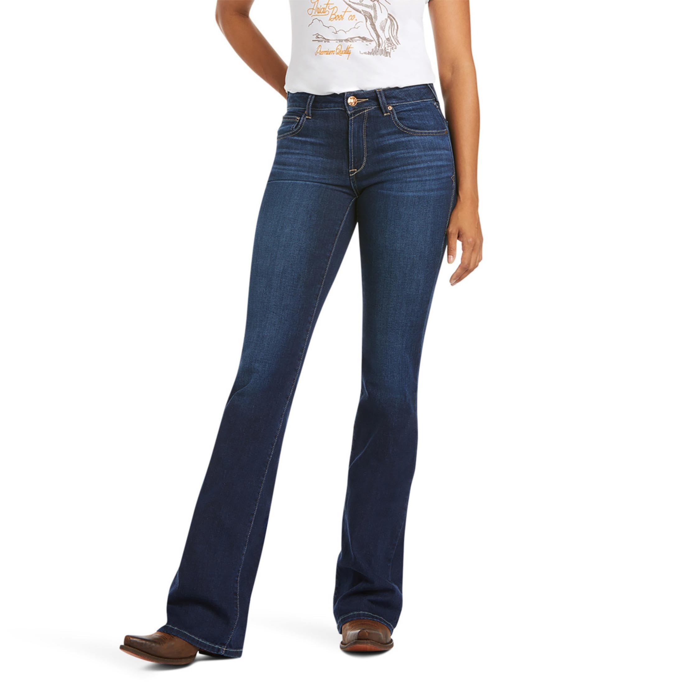 Ariat Women's Ultra Stretch Perfect Rise Katie Flare Jean