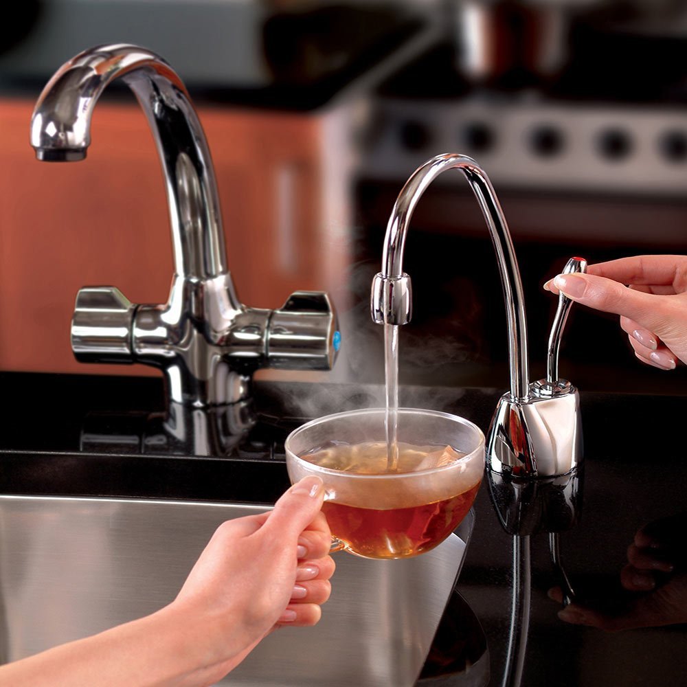 InSinkErator Contemporary Instant Hot Water Dispenser - Faucet Only, Biscuit, F-GN1100BIS