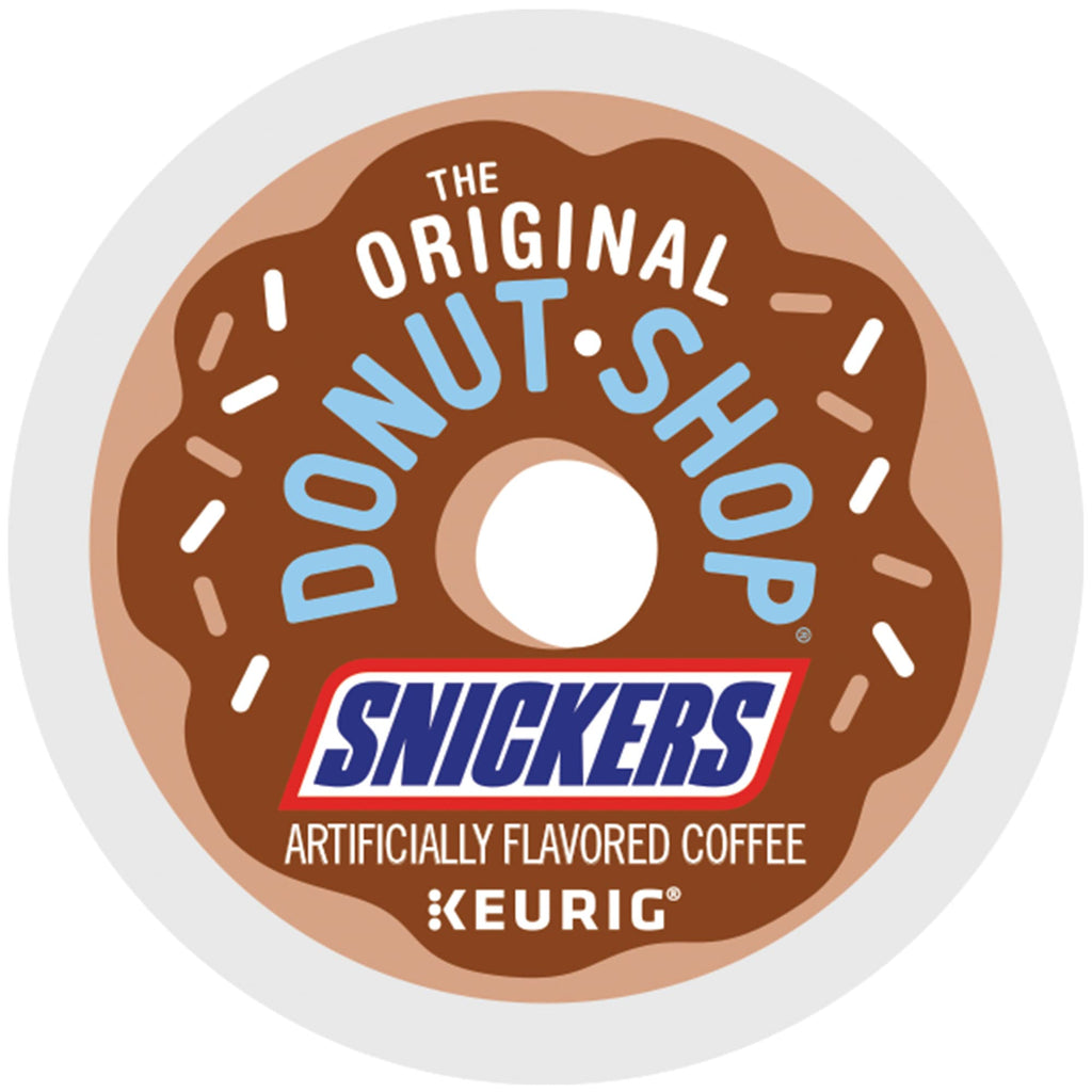 The Original Donut Shop Coffee Chocolate Glazed Donut Keurig Single-Serve K-Cup Pods, Medium Roast Coffee, 60 Count (6 Packs of 10)