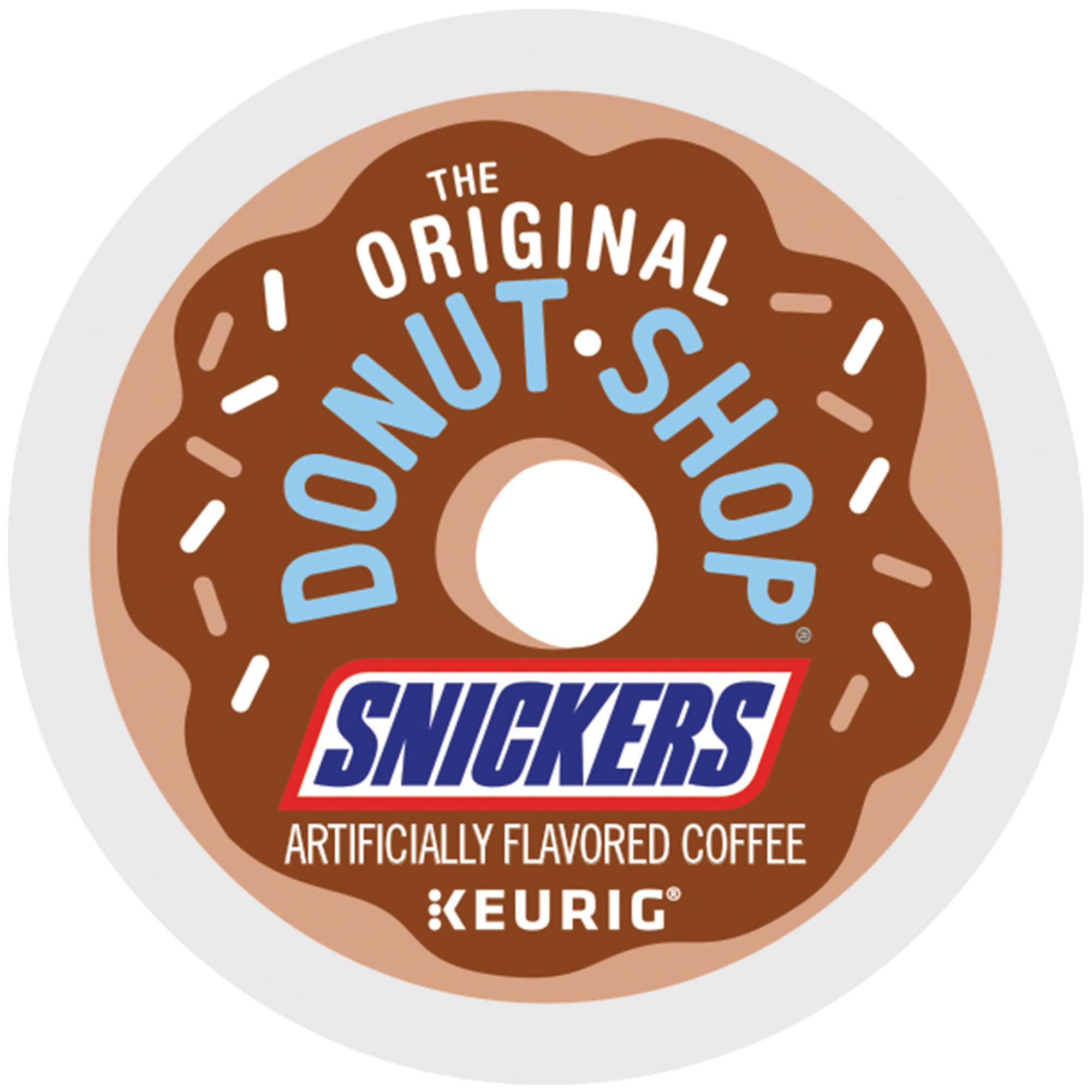 The Original Donut Shop Coffee Chocolate Glazed Donut Keurig Single-Serve K-Cup Pods, Medium Roast Coffee, 60 Count (6 Packs of 10)