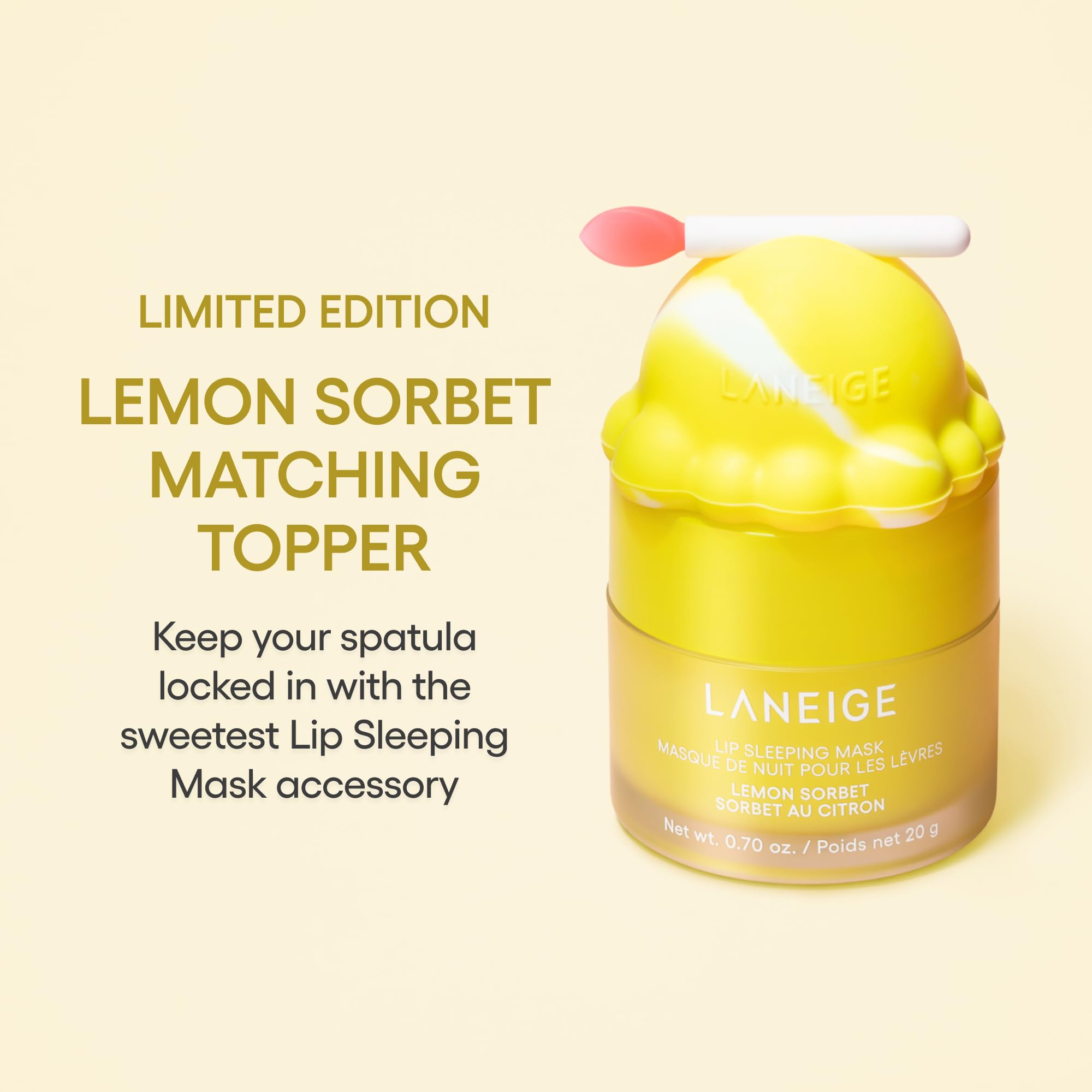 LANEIGE Lip Sleeping Mask: Nourish, Hydrate, Vitamin C, Murumuru & Shea Butter, Antioxidants, Flaky, Dry Lips