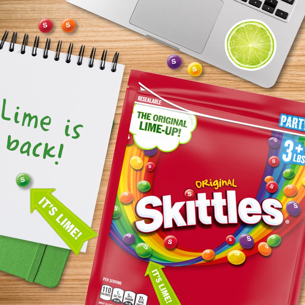 SKITTLES Original Fruity Candy 50-Ounce Party Size Pouch