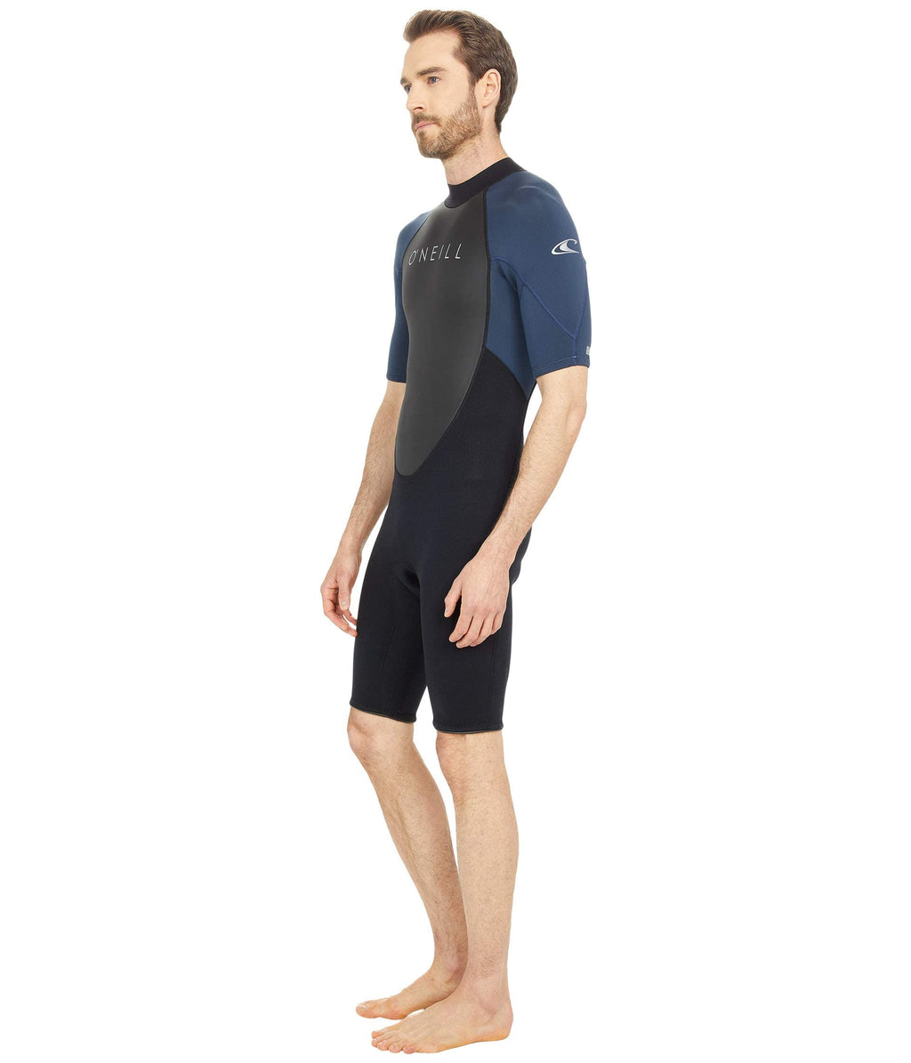 O'Neill Men's Reactor-2 2mm Back Zip Short Sleeve Spring Wetsuit, Lightweight Warmth and Flexibility for All Water Activities