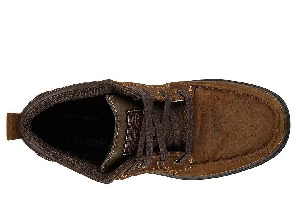 Skechers Men's Segment Melego Leather Chukka Waterproof Boot