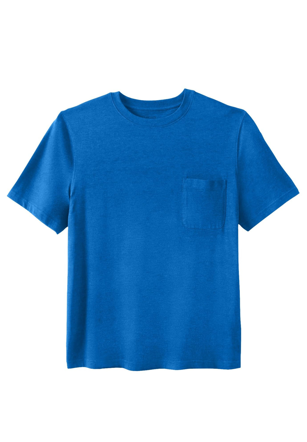 KingSize Men's Big & Tall Shrink-Less Lightweight Pocket Crewneck T-Shirt