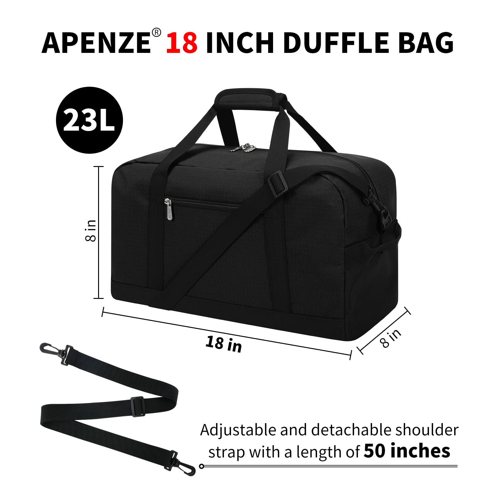 Apenze Small Gym Bag Carry On Bag - 12 in Mini Duffle Bag Lightweight for Overnight Travel(Camouflage)