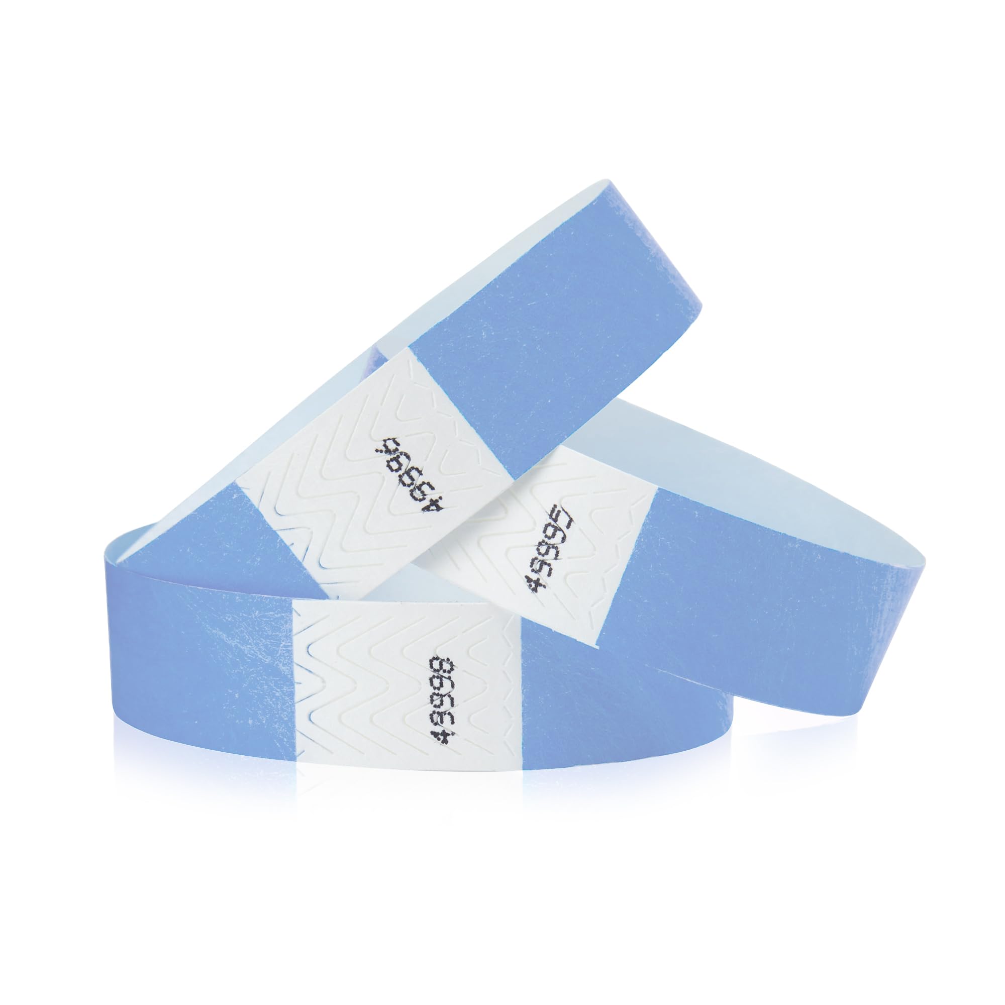 1,000 WristCo 10 Color Variety Pack Tyvek Wristbands for Events - Comfortable Tear Resistant Paper Bracelets ID Wrist Bands for Concerts Festivals Admission Party Identification