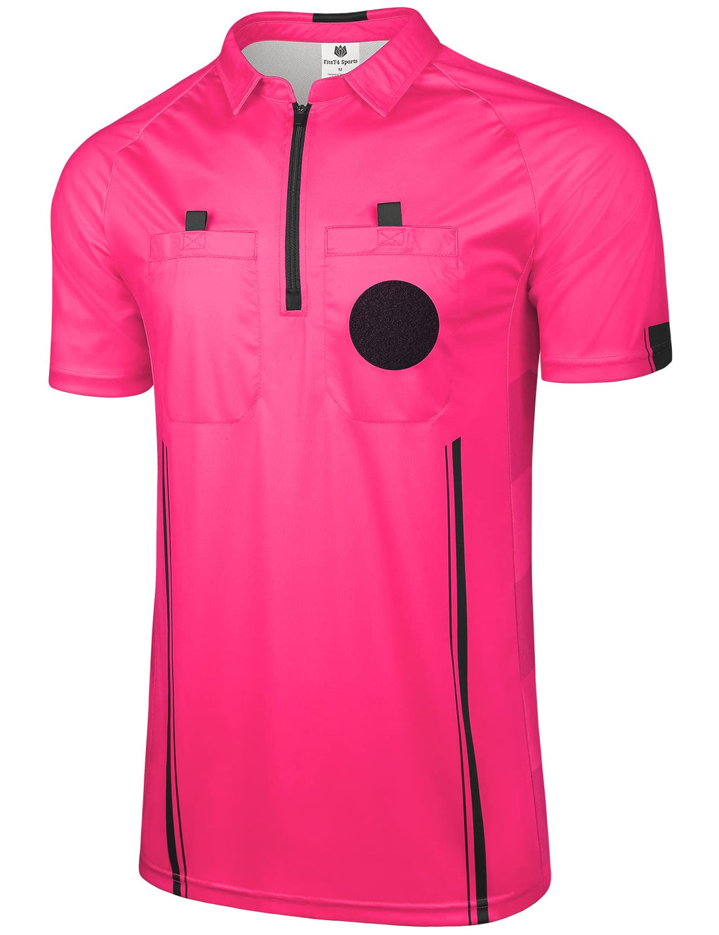 FitsT4 Sports Pro Soccer Referee Jersey Short Sleeve Ref Shirts