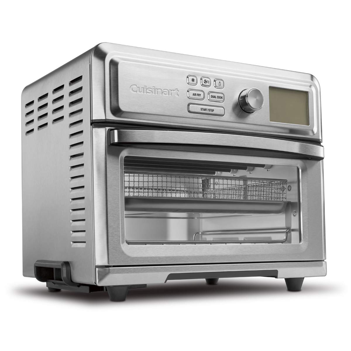 Cuisinart Air Fryer + Convection Toaster Oven, 8-1 Oven with Bake, Grill, Broil & Warm Options, Stainless Steel (TOA-70C)