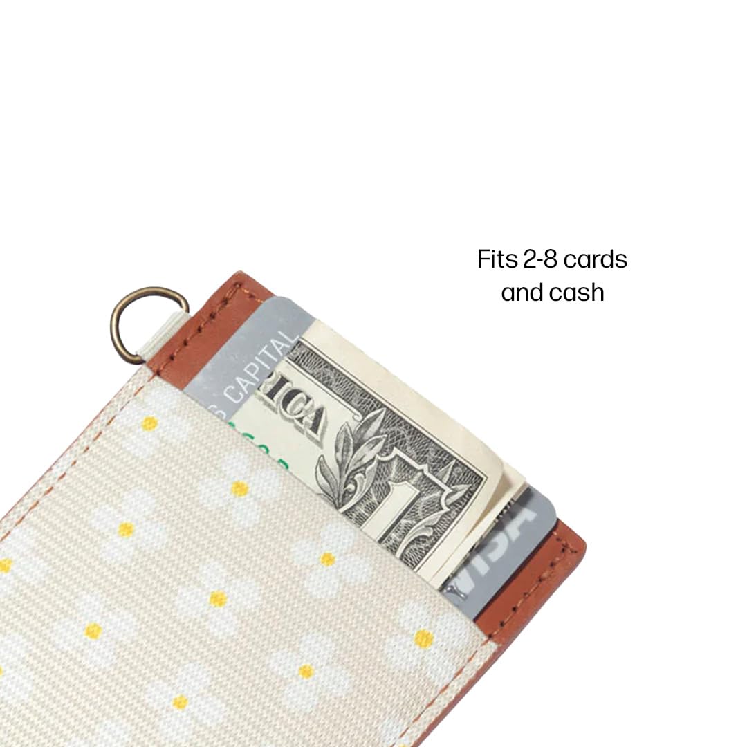 Thread Wallets Ultra Slim Minimalist Leather Card Holder Wallet (Benny)