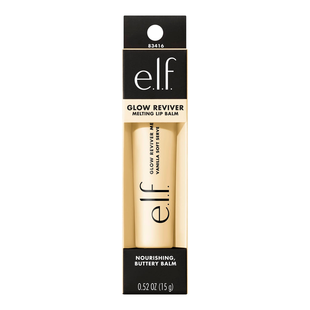 e.l.f. Glow Reviver Melting Lip Balm, Hydrating Tinted Lip Balm For A Glossy Finish & Soft, Supple Lips, Vegan & Cruelty-Free, Blackberry Sorbet