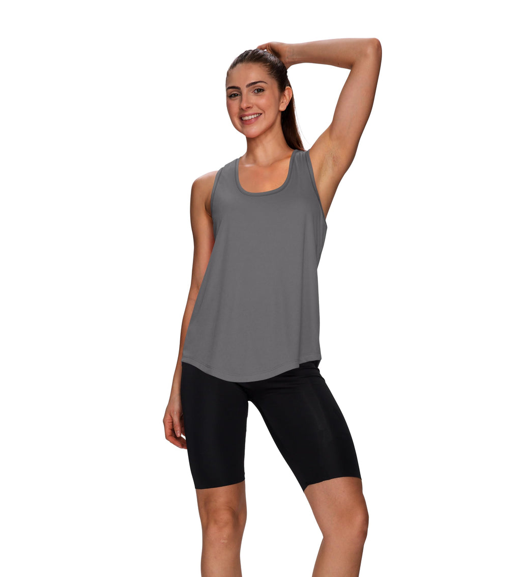 WIHOLL Workout Tops for Women Summer Athletic Tank Tops Sleeveless Shirts Beach Lightweight Gym Clothes