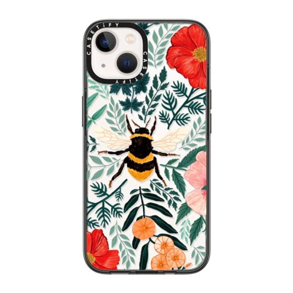 CASETiFY Compact Case for iPhone 13 [Lightweight / 4 ft. 2X Military Grade Drop Protection/Slim] - #1 Mom - Clear Black