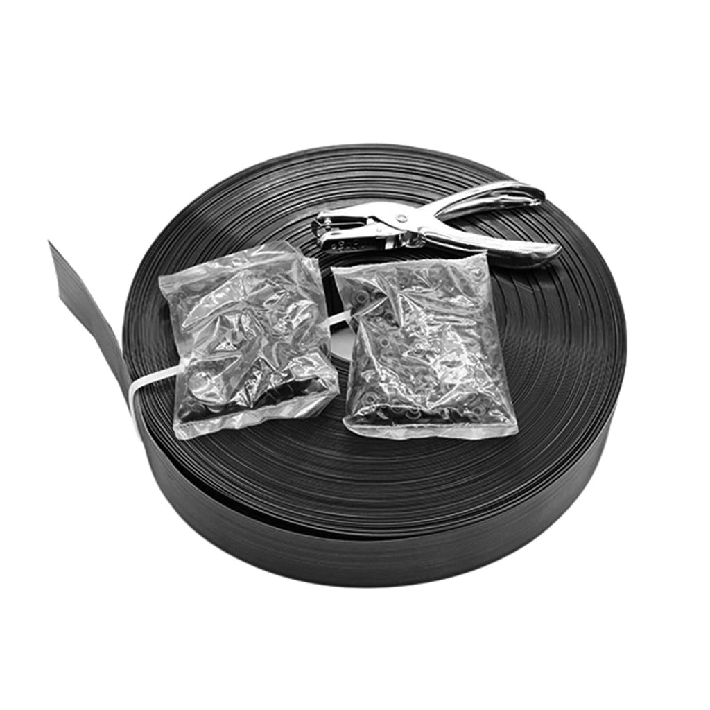 Chain Link Fence Privacy Tape, 246ft x 0.15ft Chain Link Fence Slats, Fence Covering Privacy, Brown (200PCS Button + Puncher Included)