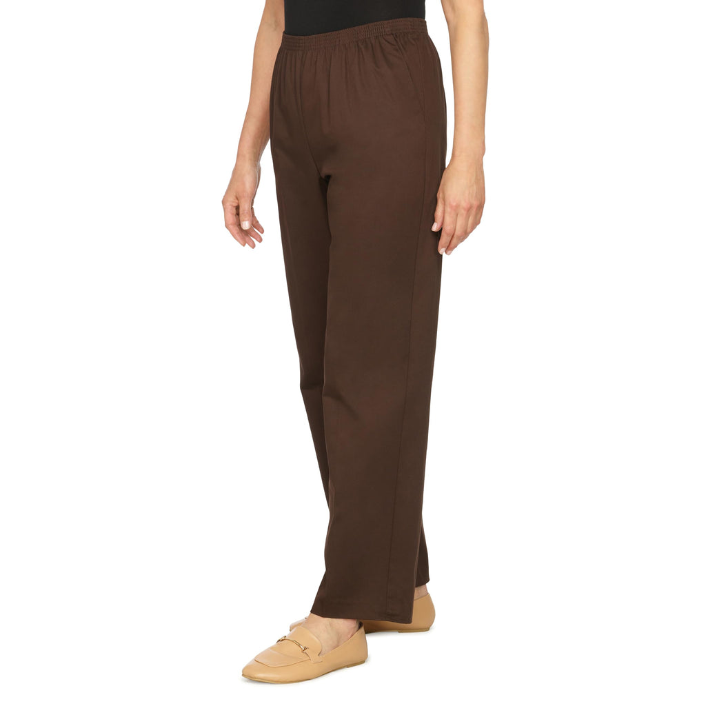 All Around Elastic Waist Cotton Medium Twill Pants