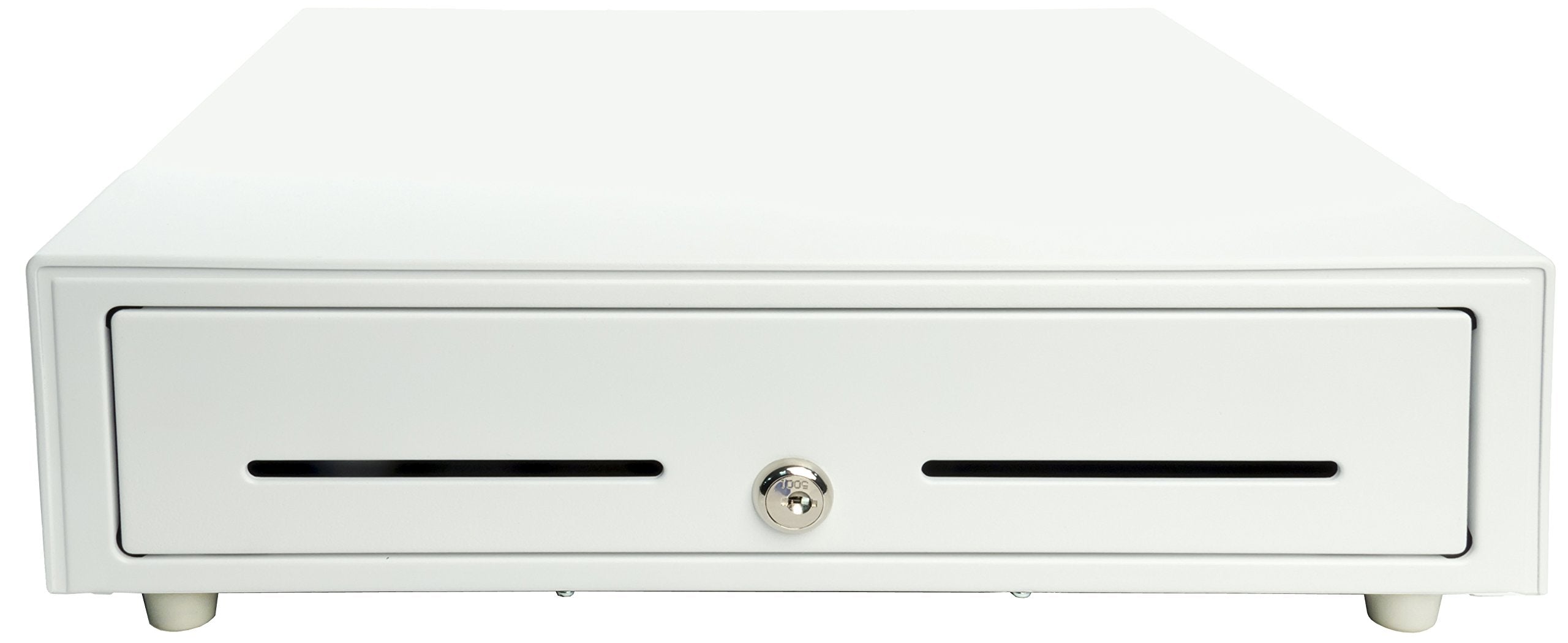 Star Micronics CD3-1616 5 Bill / 8 Coin Value Series Cash Drawer with 2 Media Slots and Included Cable (16" x 16") - Black