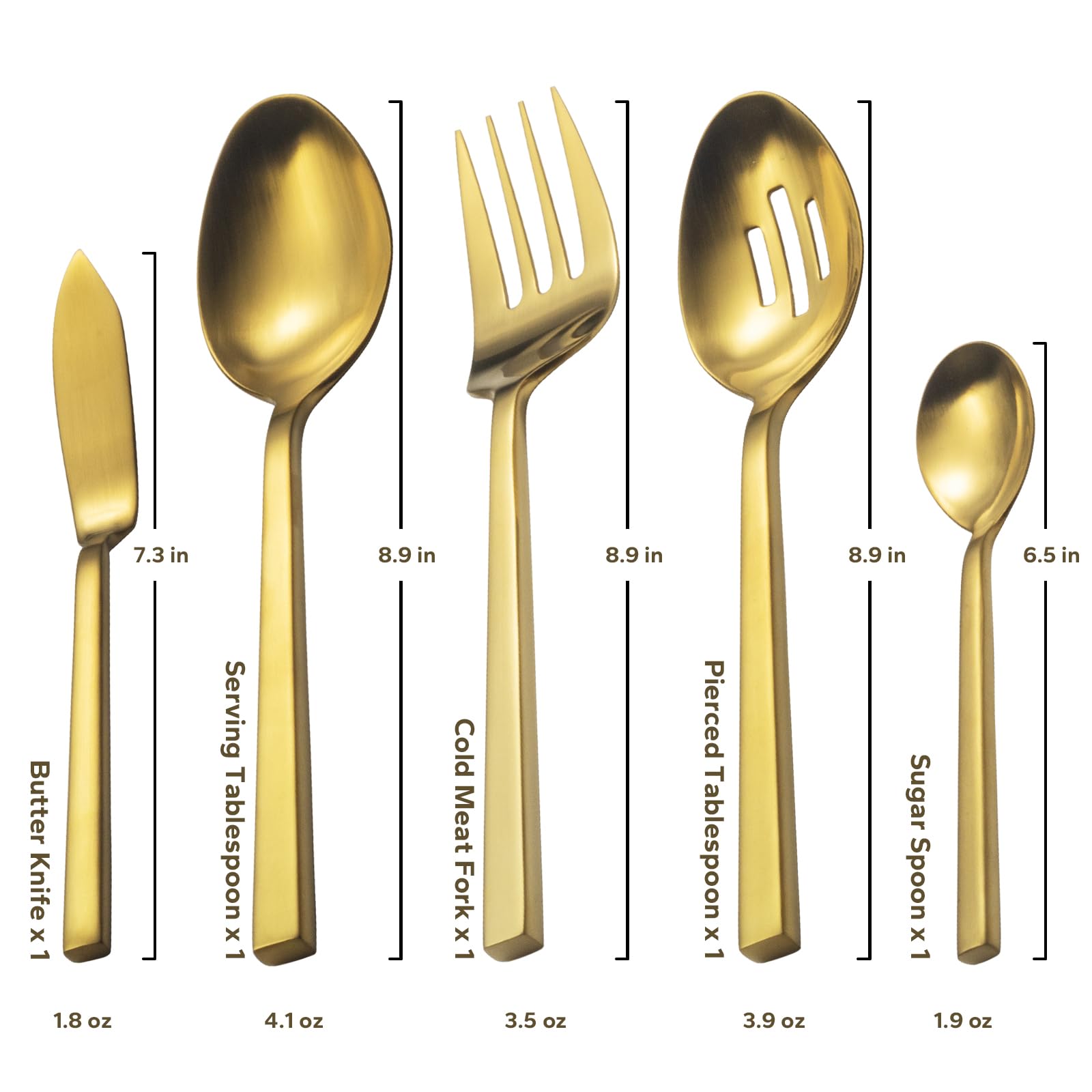 Alata Cube Black 20-Piece Forged Silverware Set Stainless Steel Flatware Set,Service for 4,Matte Satin Polished Cutlery Set,Dishwasher Safe