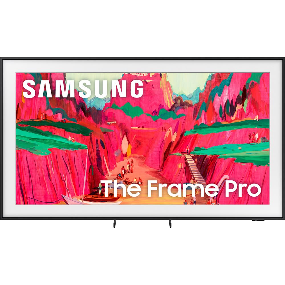 Samsung QN50LS03FA 50" The Frame QLED 4K AI TV (2025) Bundle with Modern Brown Bezel, CPS 26 Month Protection, Slim Flat Mount, 2X HDMI Cables & Deco Gear Complete Home Theater Beginner's Guidebook