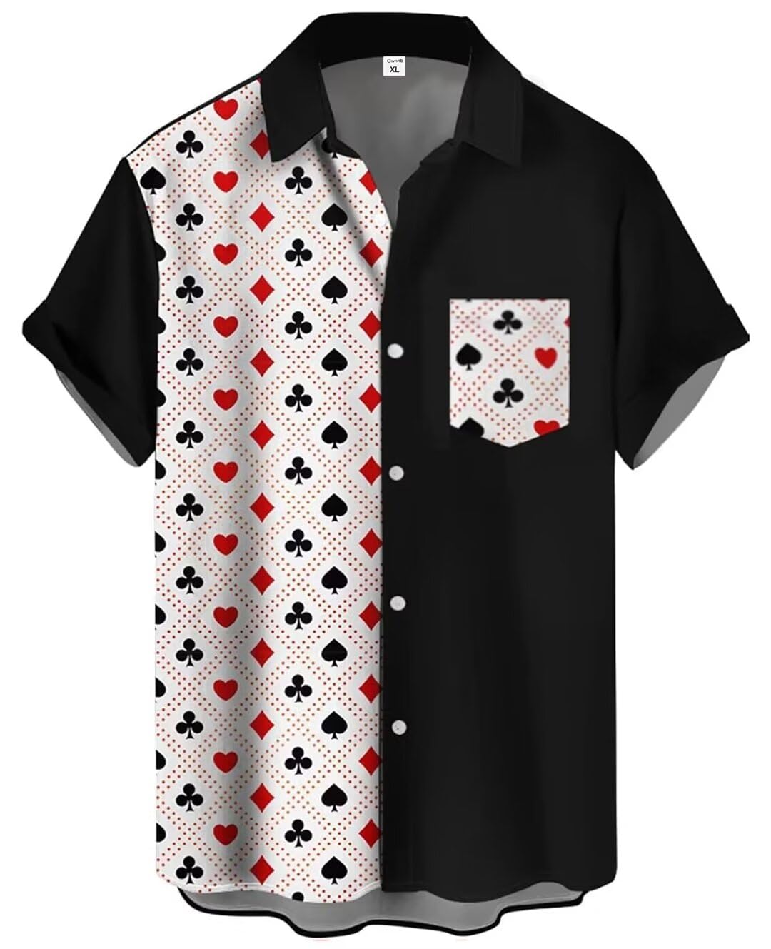 Bowling Shirts for Men Print Short Sleeve Regular Fit Hawaiian Casual Button Down Beach Shirts