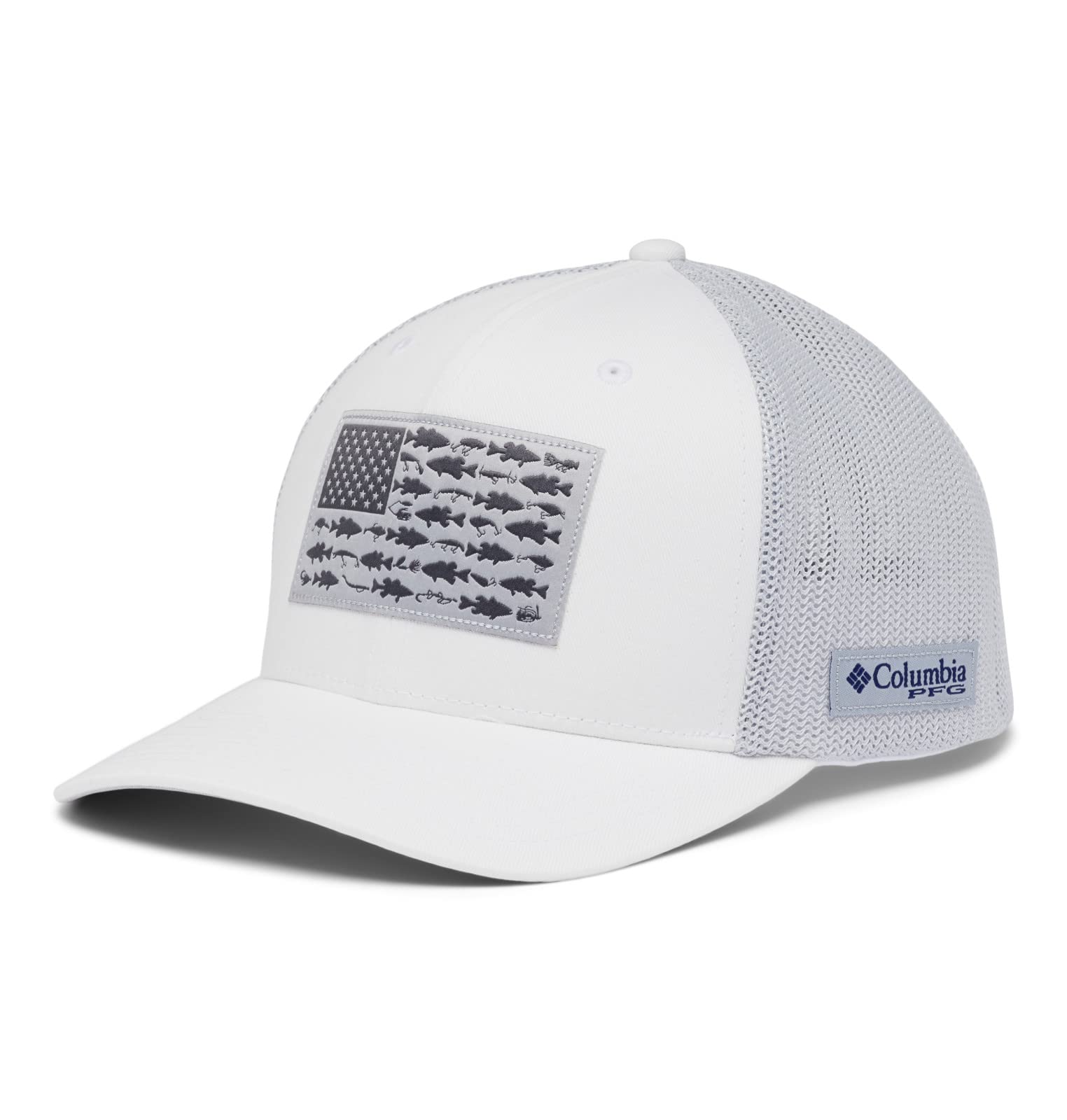 Columbia Unisex Adult PFG Logo Mesh Ball Cap
