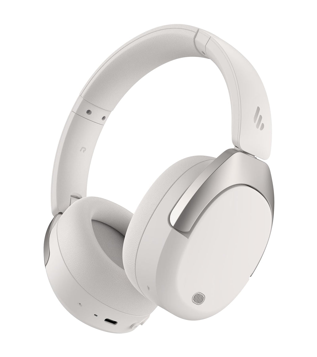Edifier W830NB Wireless Over Ear Headphones with -45dB Active Noise Cancelling, 94H Playtime, LDAC Hi-Res Sound, Spatial Audio, Fast Charging, Multipoint Connection, Bluetooth V5.4 - Black