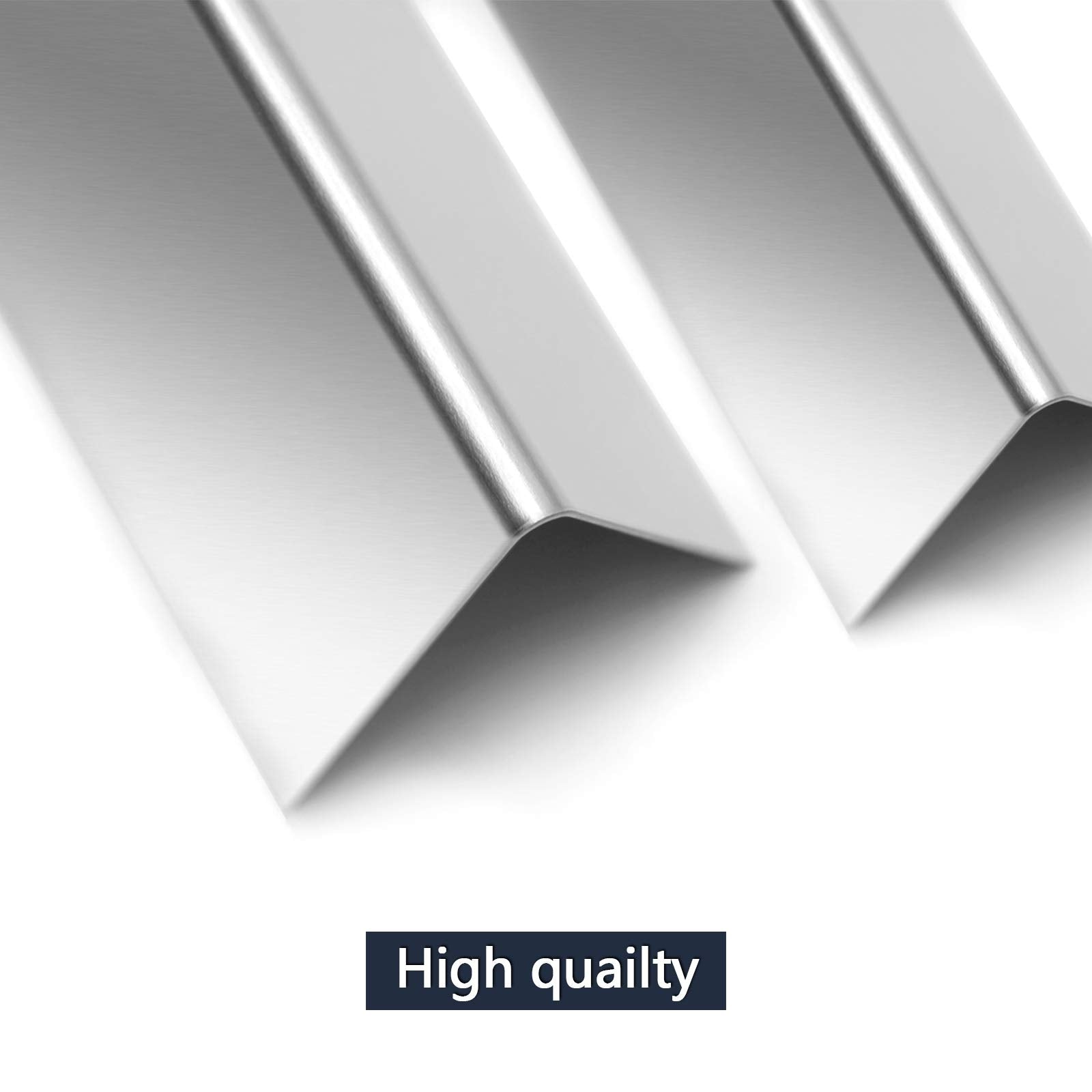 Hongso 21.5 Inch Flavorizer Bars 7535 for Weber Genesis Silver A, Spirit 200 Series E210 S210 (with Side Mounted Control), Spirit 500 Gas Grill Models, Heat Plate Replacement 7534 65902 8217, 5-PC