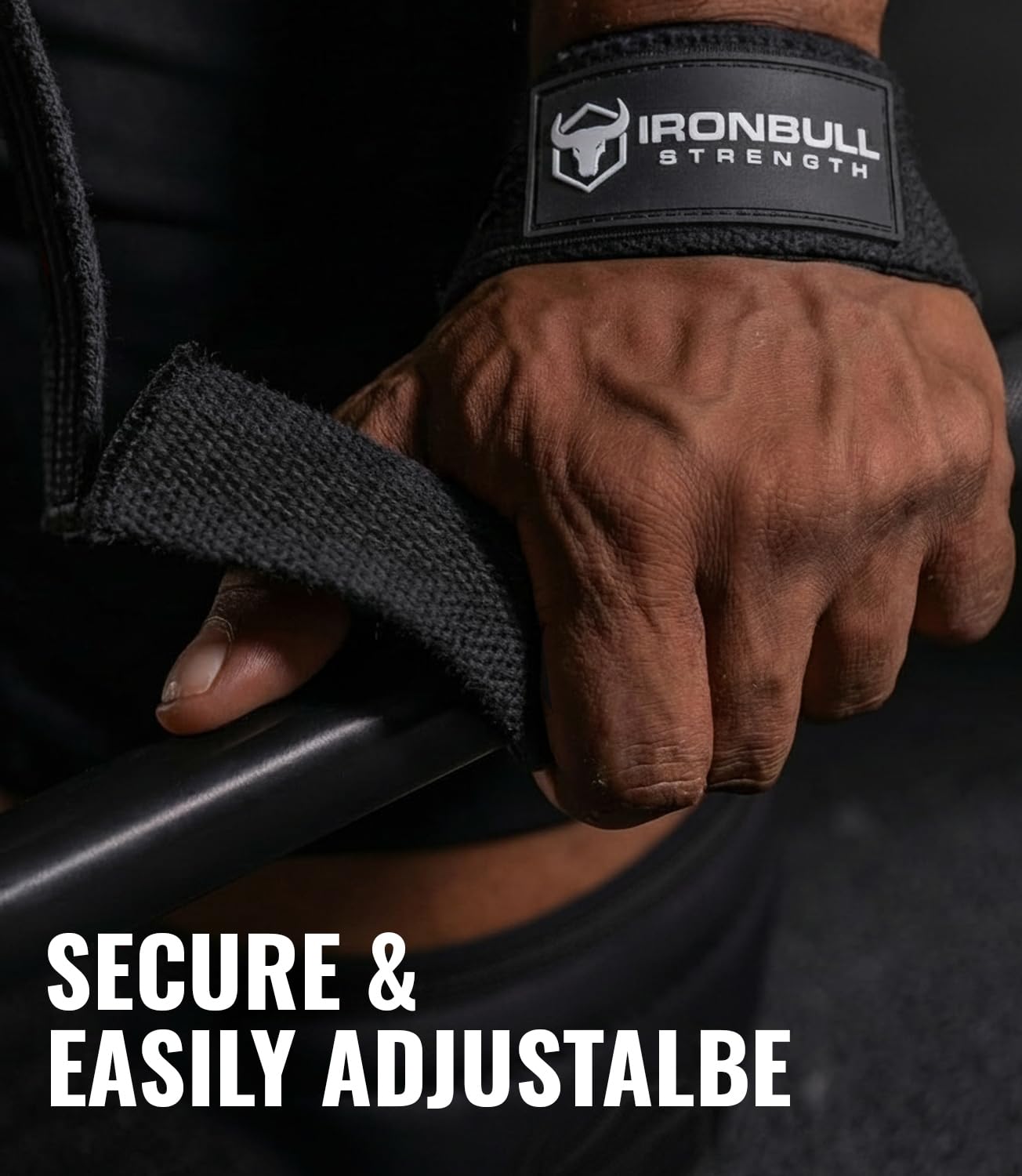 Lifting Wrist Straps for Weightlifting (1 Pair) – Padded Lifting Straps for Deadlifts, Powerlifting, Strength Training & Bodybuilding – Gym Straps for Men & Women