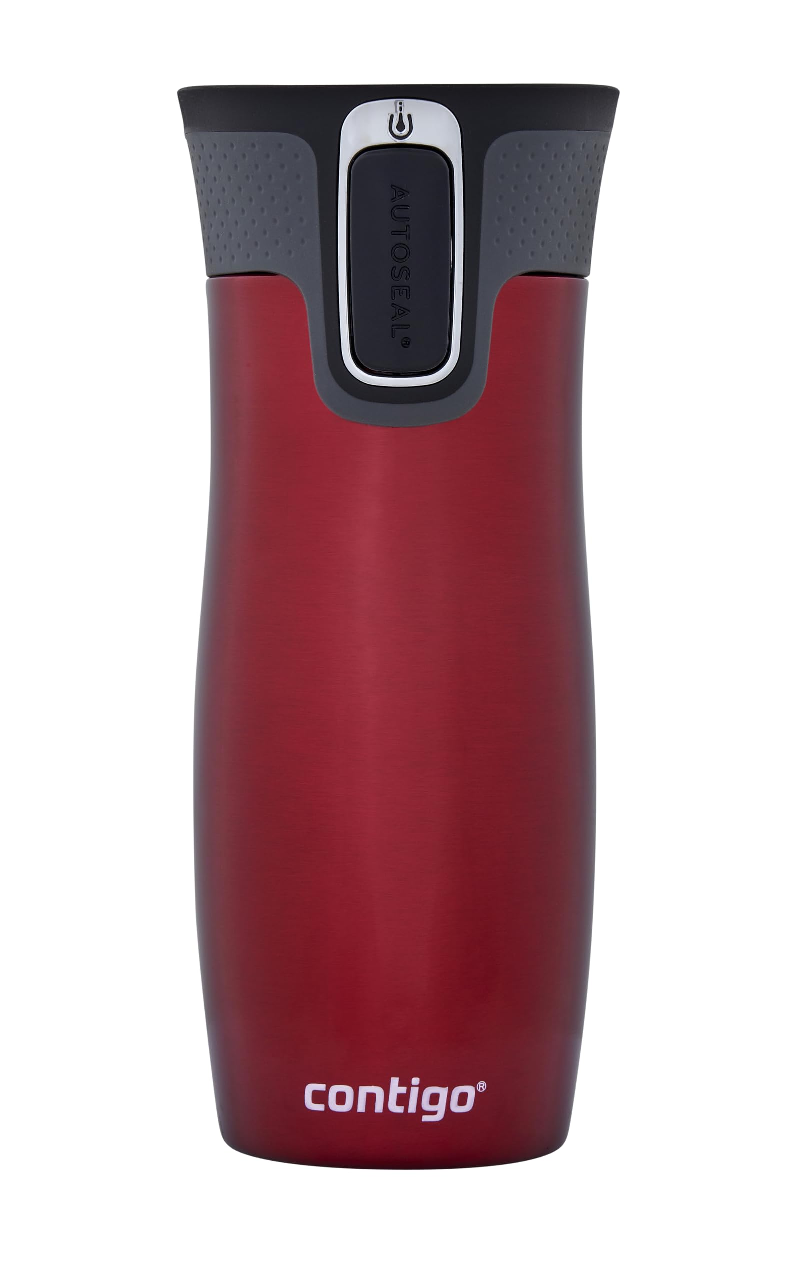 Contigo West Loop Autoseal Travel Mug, Stainless Steel Thermal Mug, Vacuum Flask, Leakproof Tumbler, Coffee Mug with BPA-Free Easy-Clean Lid