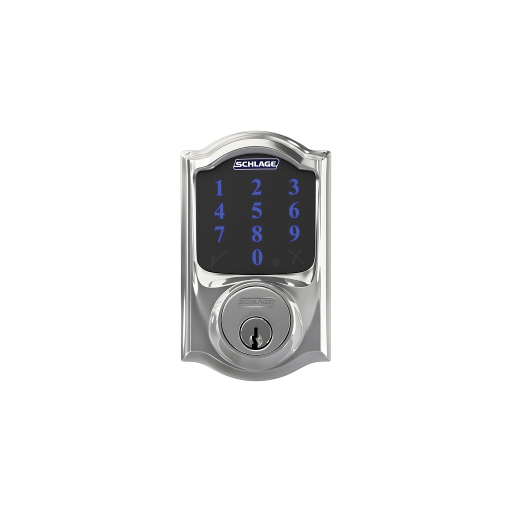 Schlage Connect Smart Deadbolt Lock with Touchscreen Keypad, Keyless Front Door Entry, Z-Wave Plus Compatible, Aged Bronze, BE469ZP CEN 716