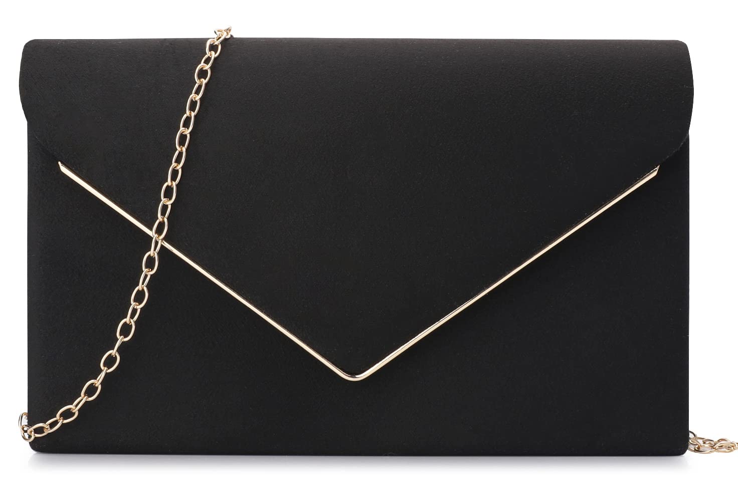 BBjinronjy Clutch Purse for Women Evening Bags Handbags for Wedding Party Cocktail Prom Faux Suede Crossbody Shoulder Bag