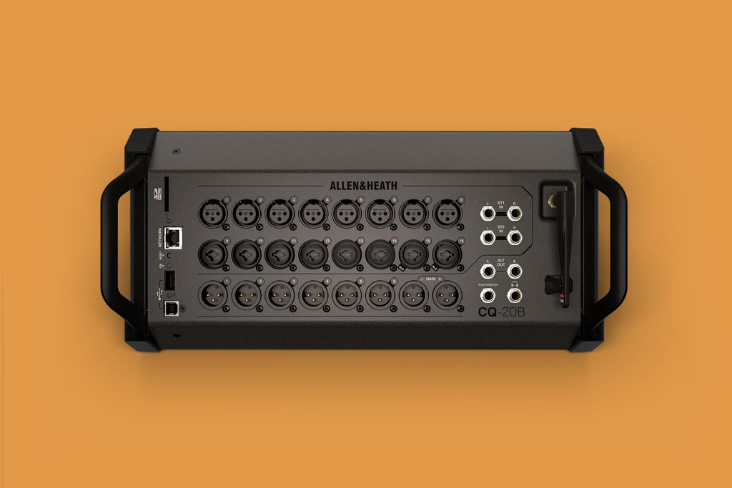 Allen & Heath CQ-12T Digital Mixer with 7" Touchscreen and Bluetooth Connectivity
