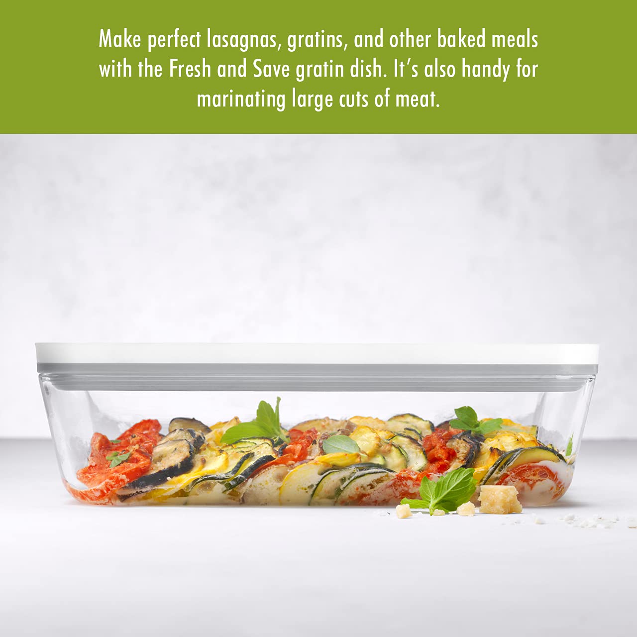 ZWILLING Fresh & Save Vacuum Fridge Glass Container