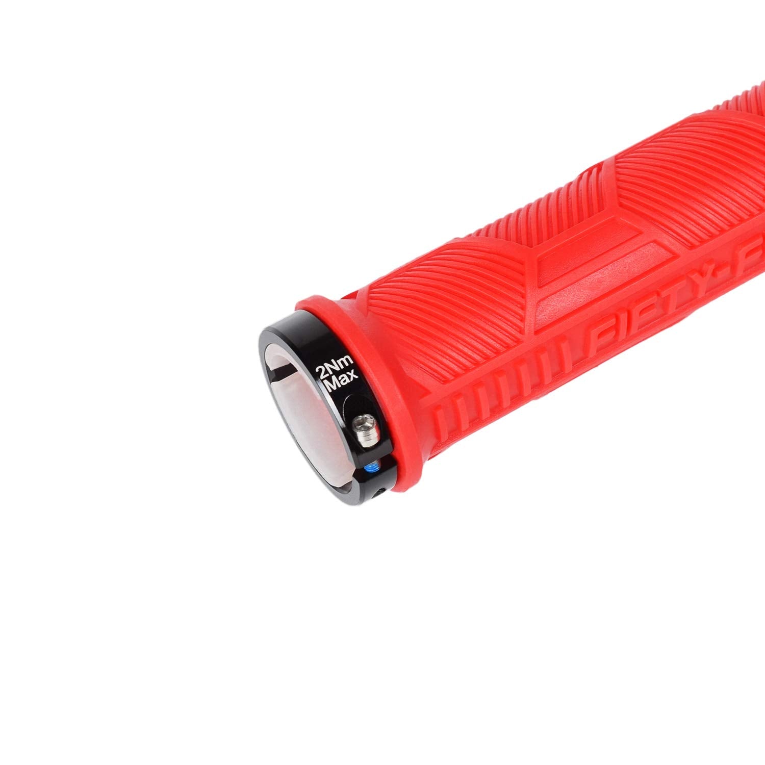 FIFTY-FIFTY Double Lock-On Mountain Bike Grips, Bicycle Handlebar Locking Grips, Non-Slip MTB Handle