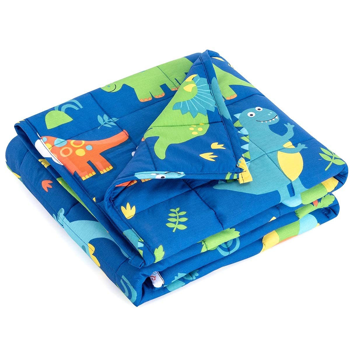Mr. Sandman Weighted Blanket 3 Pounds Washable, Best for 20-40lb Breathable Cotton Heavy Blanket with Nontoxic Glass Beads - 36" x 48" Cute Cat
