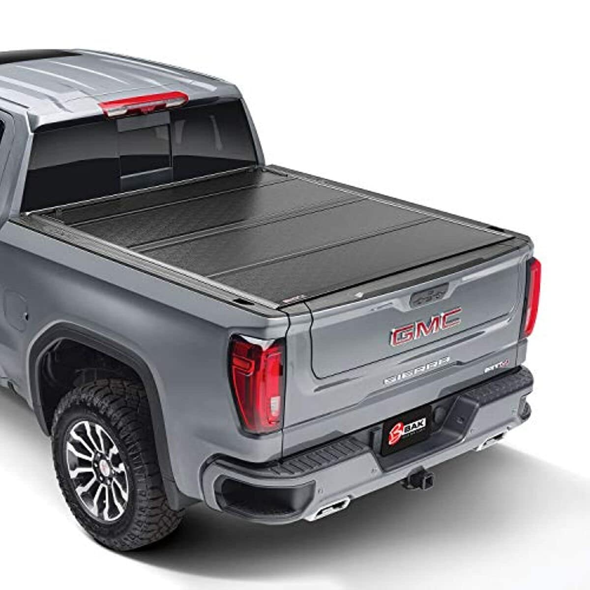 RealTruck BAK BAKFlip F1 Hard Folding Truck Bed Tonneau Cover | 772133 | Fits 2020-2026 Chevy/GMC Silverado/Sierra 2500/3500HD 6' 10" Bed (82.2")